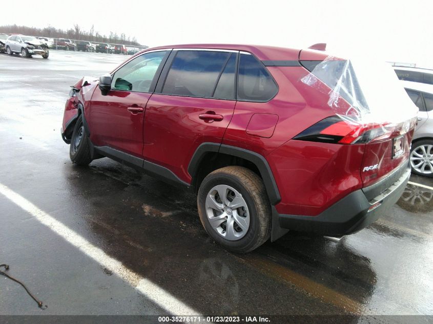2022 TOYOTA RAV4 LE VIN: 2T3F1RFV0NW329041