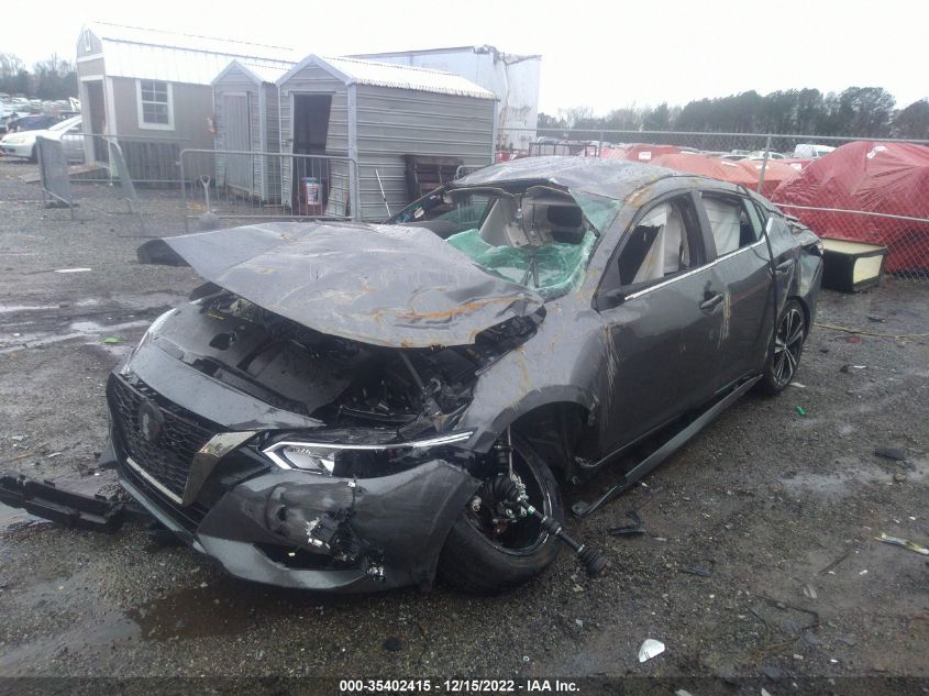 2022 NISSAN SENTRA SR VIN: 3N1AB8DV5NY304167