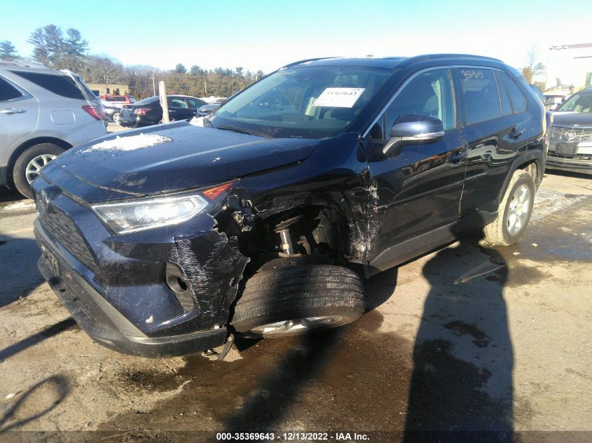 2021 TOYOTA RAV4 XLE VIN: 2T3P1RFV9MW167302