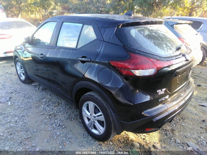 2022 NISSAN KICKS S VIN: 3N1CP5BV8NL491087