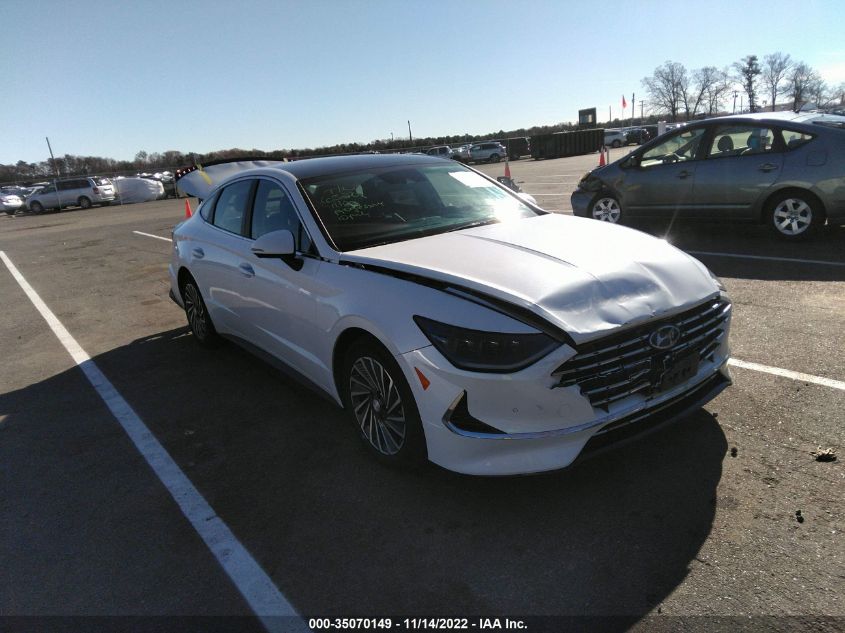 2021 HYUNDAI SONATA HYBRID LIMITED VIN: KMHL54JJ5MA035898