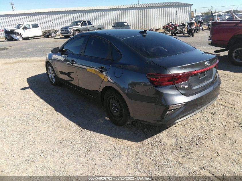 2021 KIA FORTE FE VIN: 3KPF24AD4ME289975