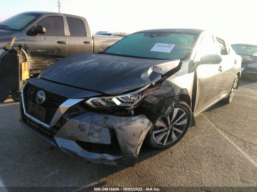 2021 NISSAN SENTRA SV VIN: 3N1AB8CV2MY245353