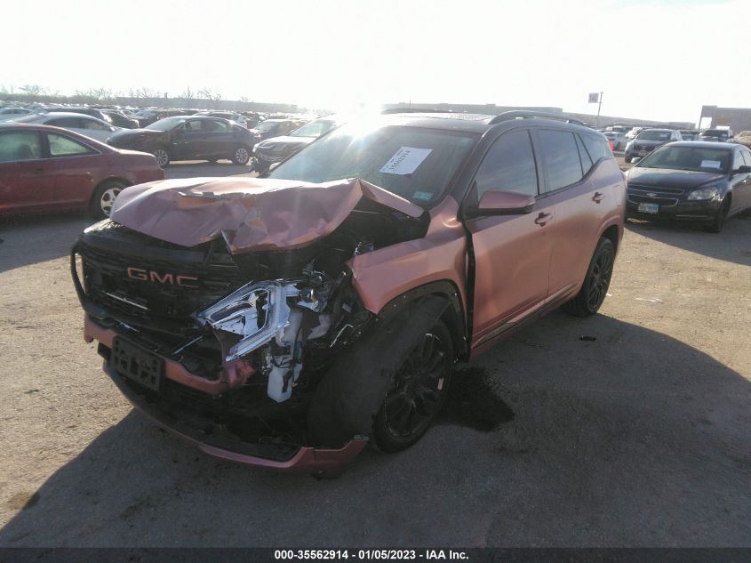 2022 GMC TERRAIN DENALI VIN: 3GKALXEV7NL195795