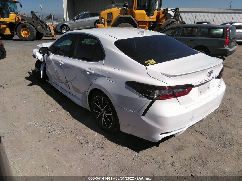 2021 TOYOTA CAMRY SE VIN: 4T1G11AK2MU557276