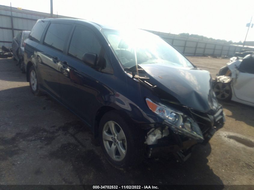 2020 TOYOTA SIENNA L VIN: 5TDZZ3DC5LS076141