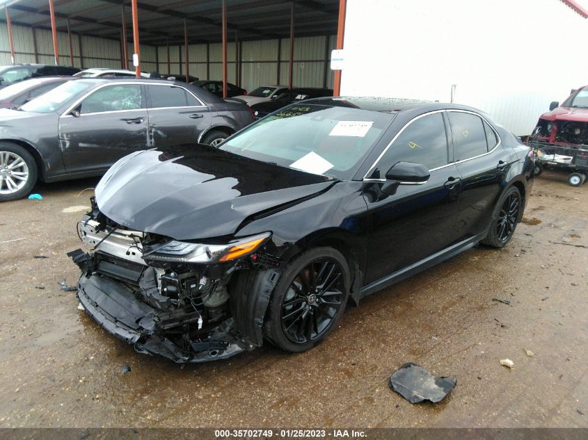 2022 TOYOTA CAMRY HYBRID XSE VIN: 4T1K31AK0NU035736