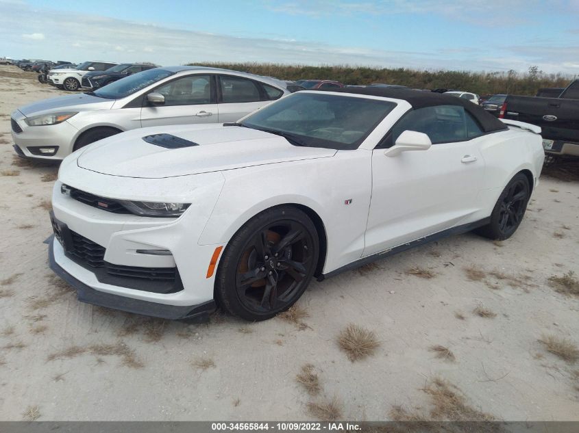 2022 CHEVROLET CAMARO 2SS VIN: 1G1FH3D76N0101846