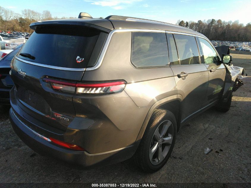 2022 JEEP GRAND CHEROKEE L LIMITED VIN: 1C4RJJBG7N8516806