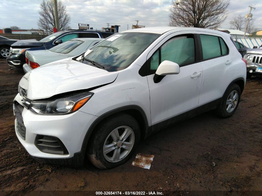 2020 CHEVROLET TRAX LS VIN: 3GNCJKSB9LL161322