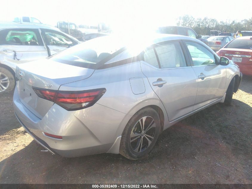 2021 NISSAN SENTRA SV VIN: 3N1AB8CV6MY261006