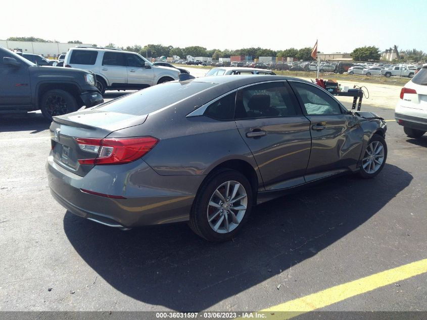 2022 HONDA ACCORD SEDAN LX VIN: 1HGCV1F14NA028648