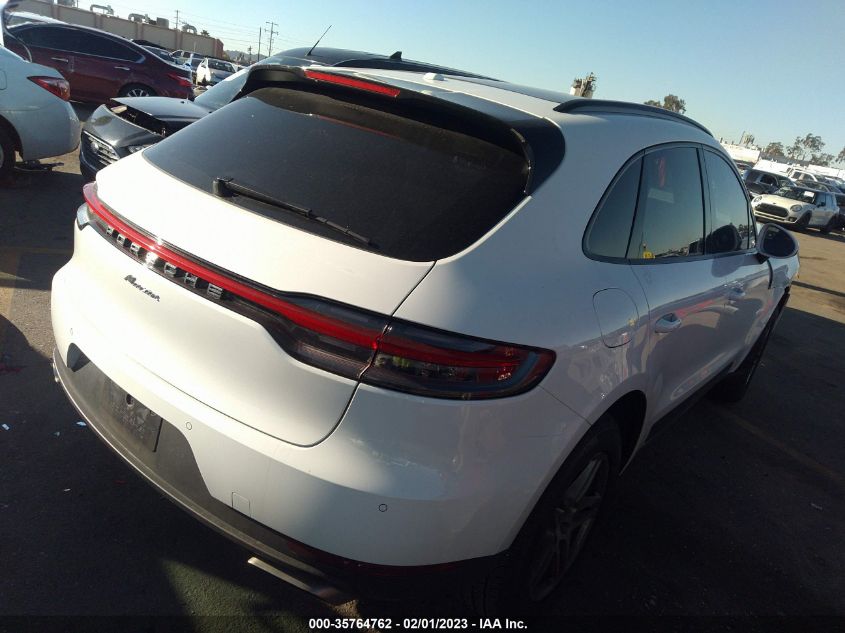 2021 PORSCHE MACAN VIN: WP1AA2A51MLB14986