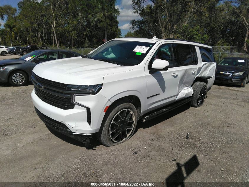 2021 CHEVROLET SUBURBAN RST VIN: 1GNSCEKD1MR217059
