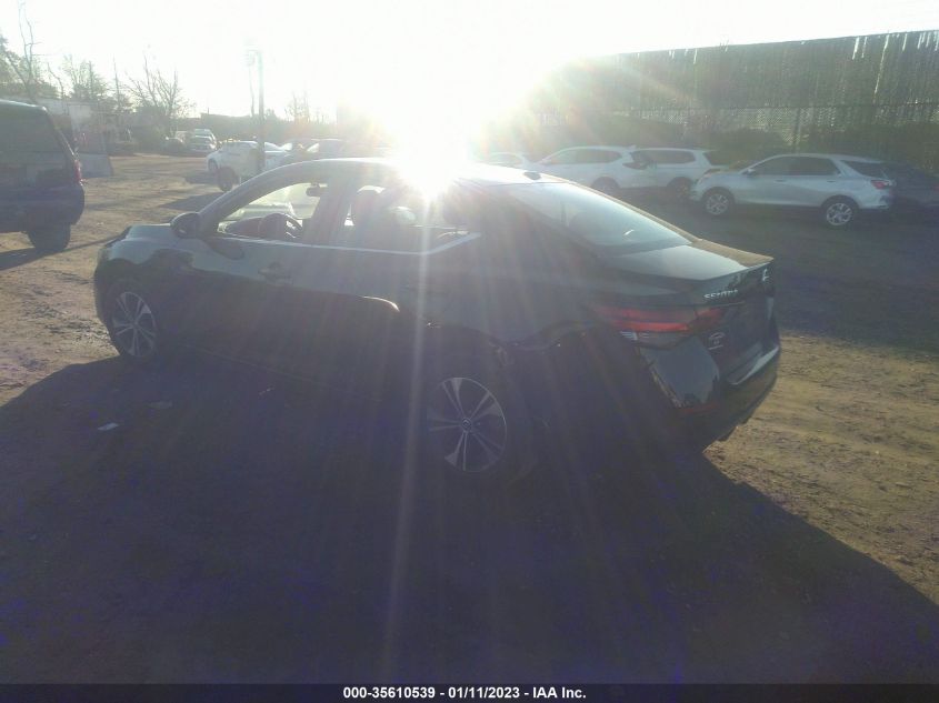 2022 NISSAN SENTRA SV VIN: 3N1AB8CV1NY212250