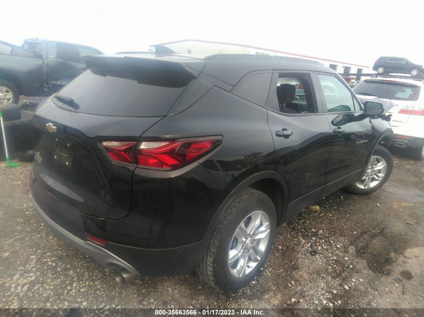 2022 CHEVROLET BLAZER LT VIN: 3GNKBCR40NS219428