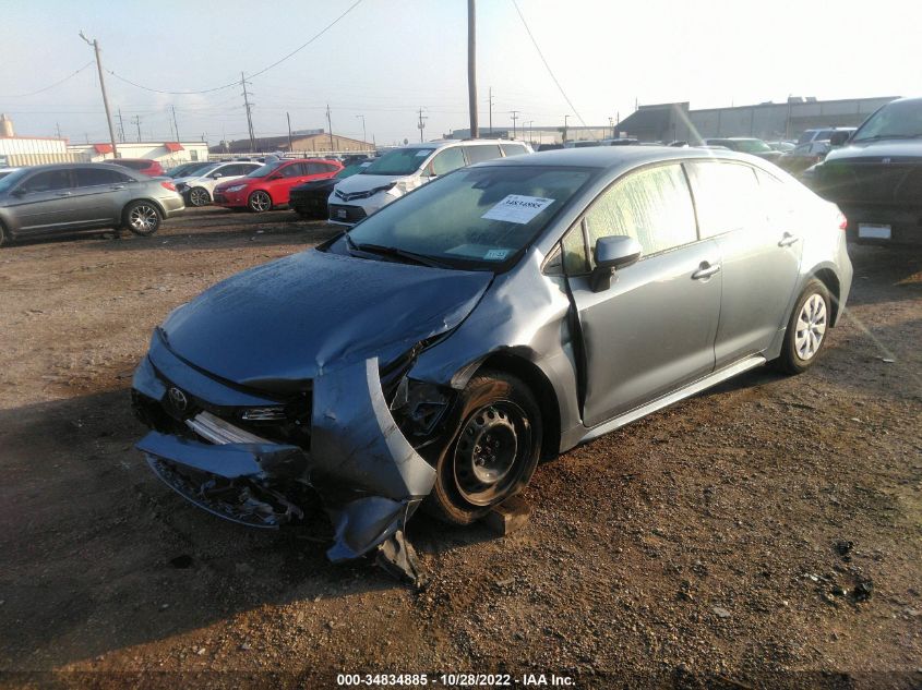 2021 TOYOTA COROLLA L VIN: JTDDPMAE5MJ143685