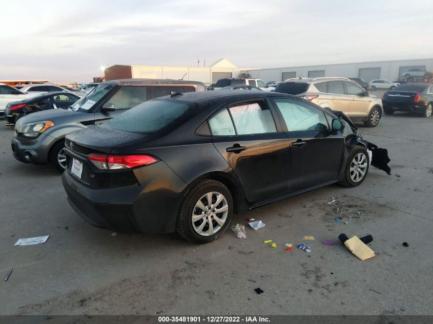 2020 TOYOTA COROLLA LE VIN: 5YFEPRAE6LP135946