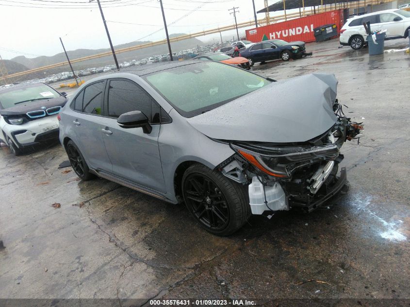 2022 TOYOTA COROLLA XSE/APEX XSE VIN: 5YFT4MCE9NP117962