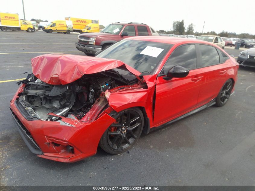 2022 HONDA CIVIC SEDAN SPORT VIN: 2HGFE2F59NH545080