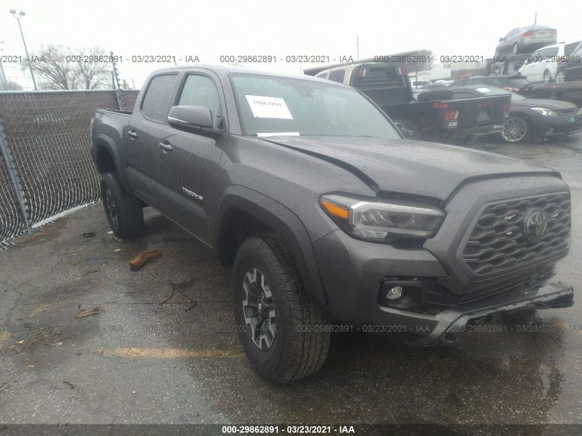 2020 TOYOTA TACOMA 4WD TRD OFF ROAD VIN: 5TFCZ5AN4LX240724