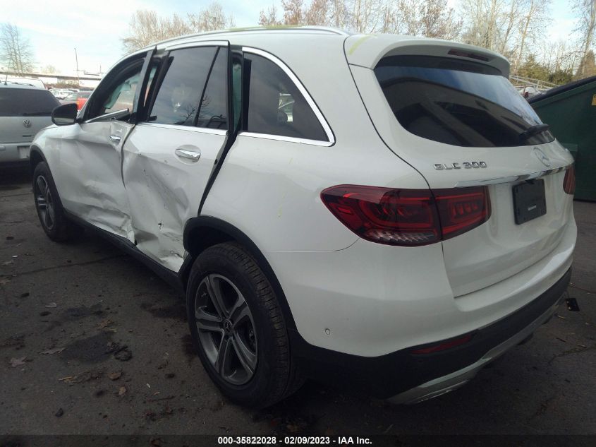 2022 MERCEDES-BENZ GLC GLC 300 VIN: W1N0G8EB1NV376486