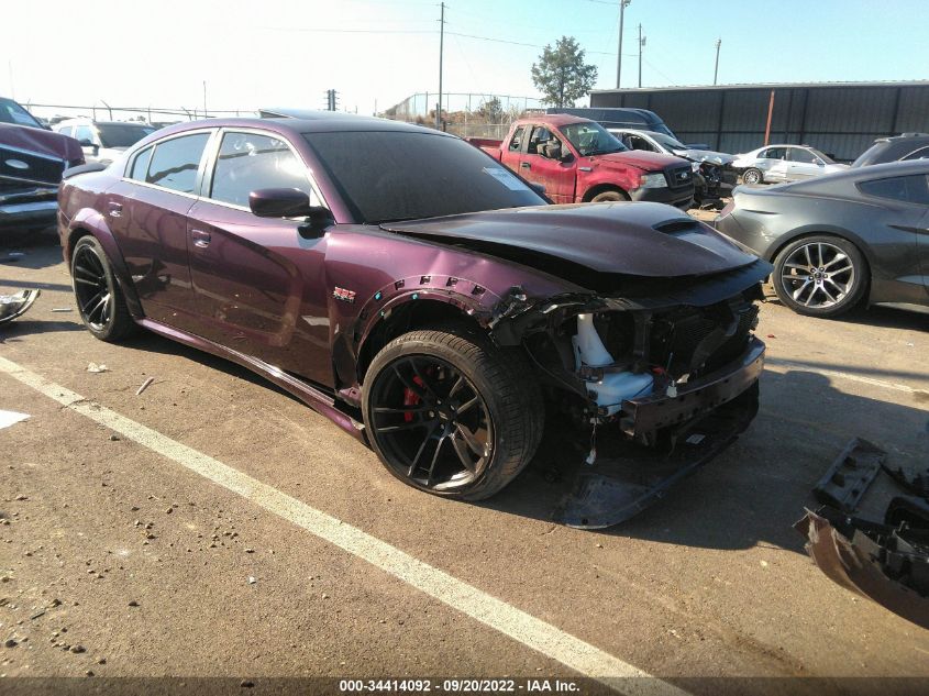 2022 DODGE CHARGER SCAT PACK WIDEBODY VIN: 2C3CDXGJ8NH194275