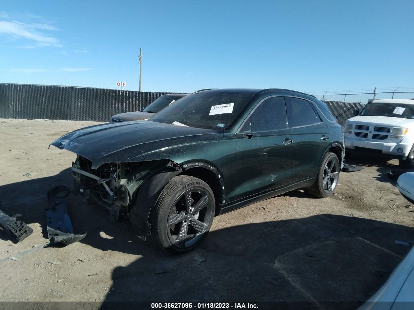 2022 GENESIS GV70 2.5T VIN: KMUMADTB7NU057103