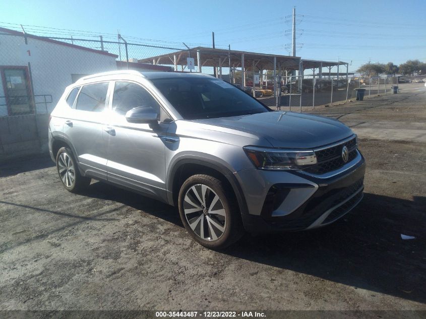 2022 VOLKSWAGEN TAOS SE VIN: 3VVRX7B23NM097775