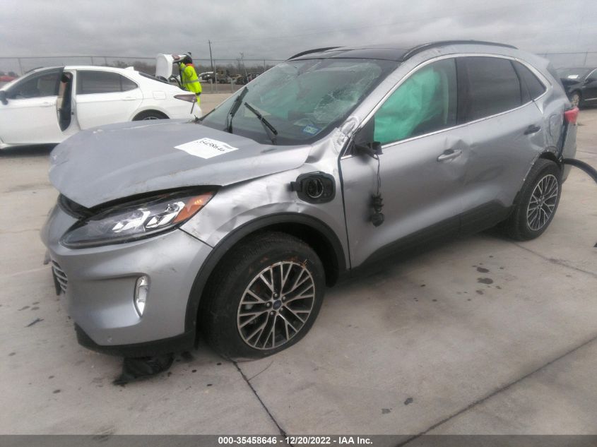 2022 FORD ESCAPE TITANIUM PLUG-IN HYBRID VIN: 1FMCU0LZ9NUA25244