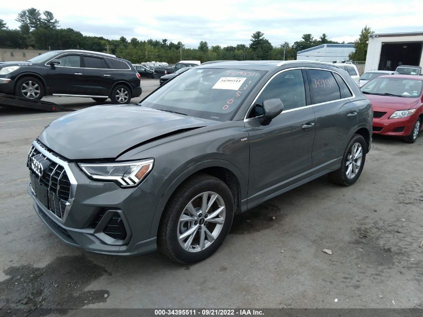 2021 AUDI Q3 S LINE PREMIUM PLUS VIN: WA1EECF3XM1081447
