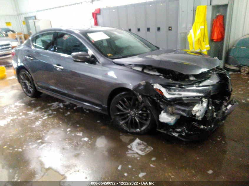 2022 ACURA ILX PACKAGE VIN: 19UDE2F82NA007336