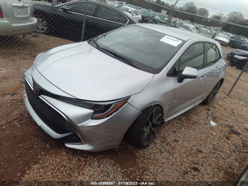 2022 TOYOTA COROLLA HATCHBACK XSE VIN: JTNC4MBE8N3183229