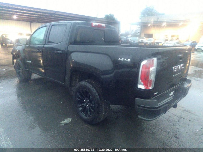 2022 GMC CANYON 4WD ELEVATION VIN: 1GTG6CEN1N1265160