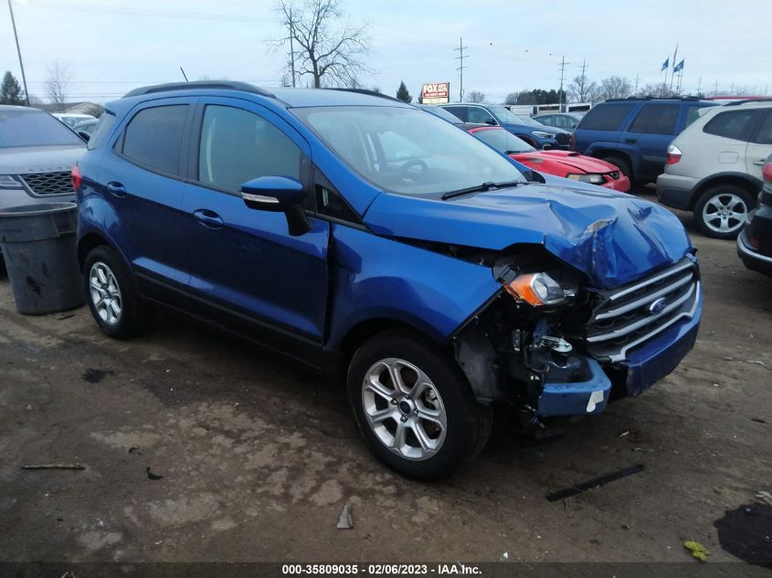 2021 FORD ECOSPORT SE VIN: MAJ3S2GE7MC446077