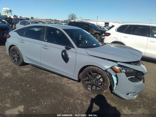2022 HONDA CIVIC HATCHBACK SPORT VIN: 19XFL2H80NE020688