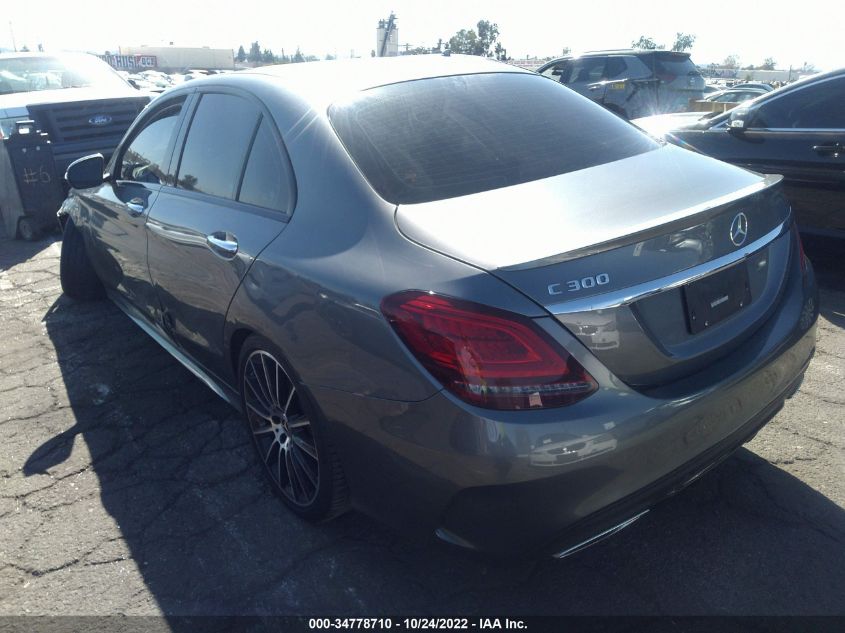 2021 MERCEDES-BENZ C-CLASS C 300 VIN: W1KWF8DB2MR646165