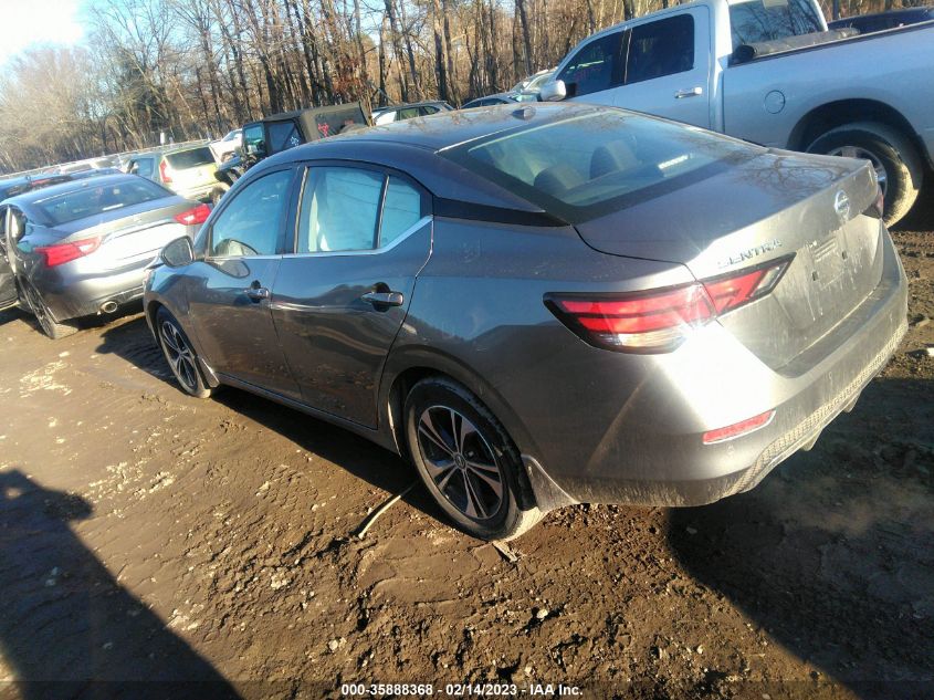 2022 NISSAN SENTRA SV VIN: 3N1AB8CV0NY238211