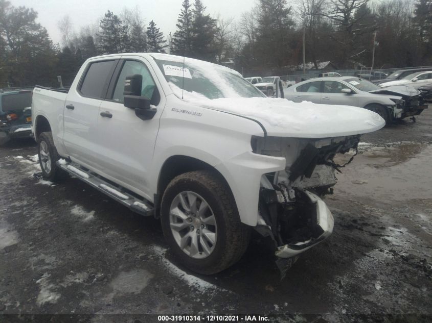 2021 CHEVROLET SILVERADO 1500 CUSTOM VIN: 3GCUYBEF9MG320552