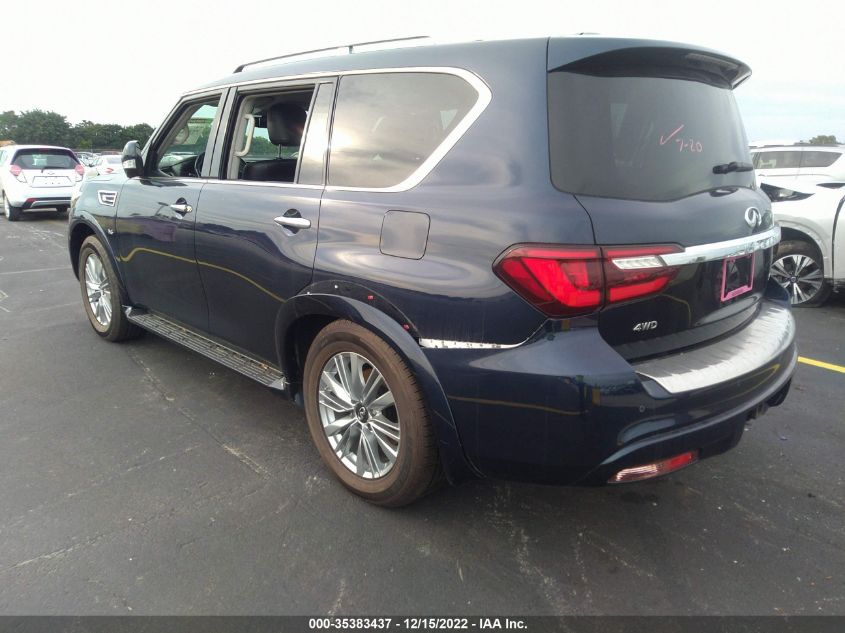 2020 INFINITI QX80 LUXE VIN: JN8AZ2NE4L9254163
