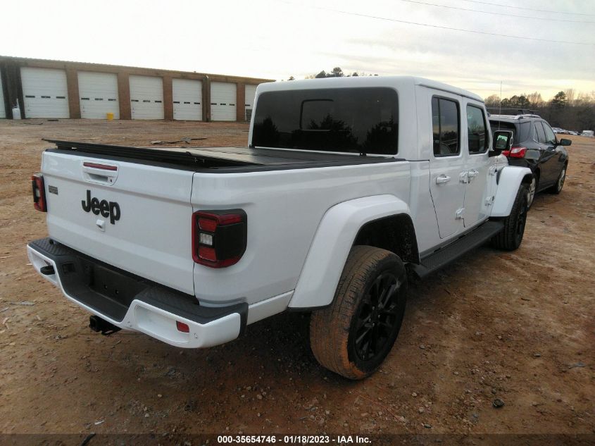 2021 JEEP GLADIATOR HIGH ALTITUDE VIN: 1C6HJTFG0ML608425