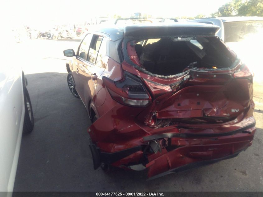 2021 NISSAN KICKS SV VIN: 3N1CP5CV4ML481315