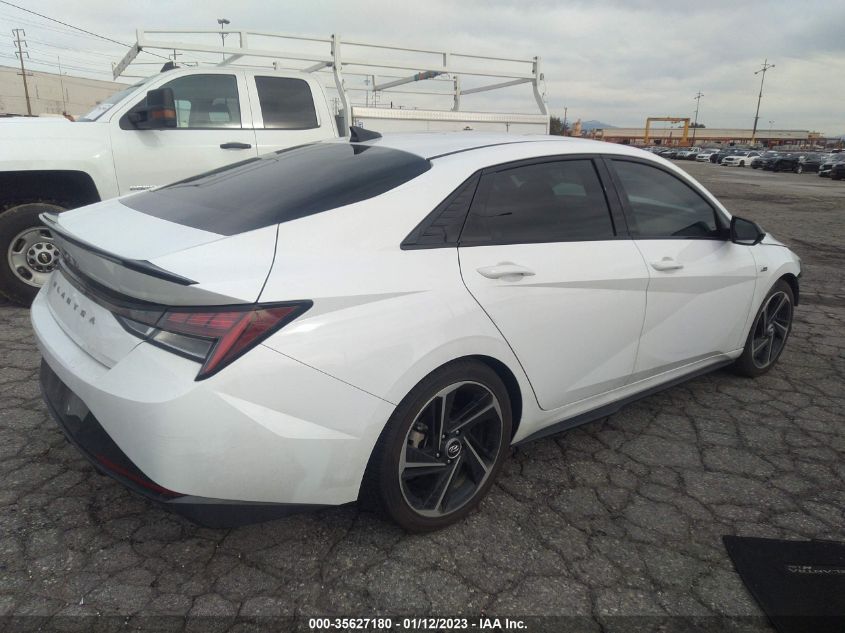 2022 HYUNDAI ELANTRA N LINE VIN: KMHLR4AF9NU240558