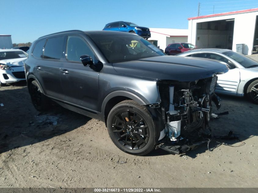 2022 KIA TELLURIDE SX VIN: 5XYP5DHC1NG271169
