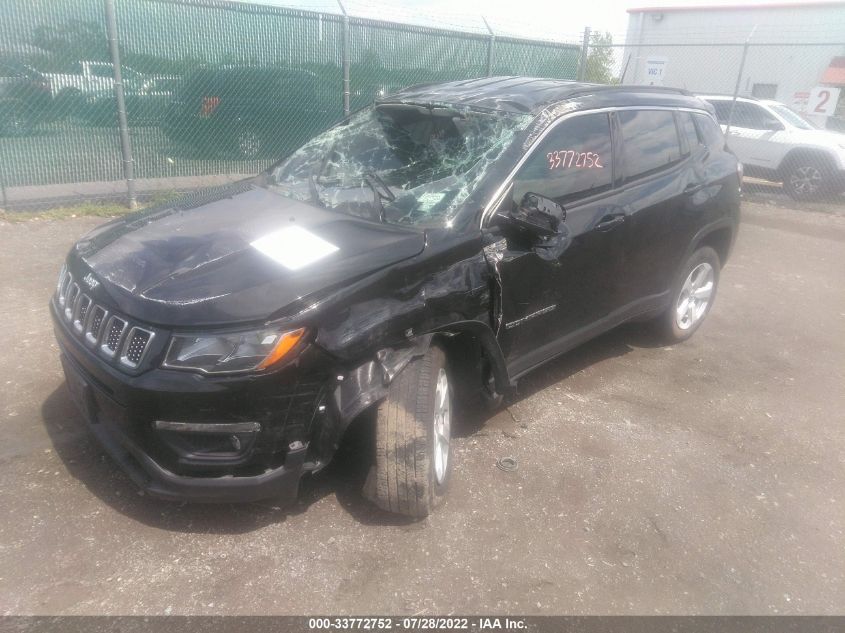 2020 JEEP COMPASS LATITUDE VIN: 3C4NJDBB0LT223476
