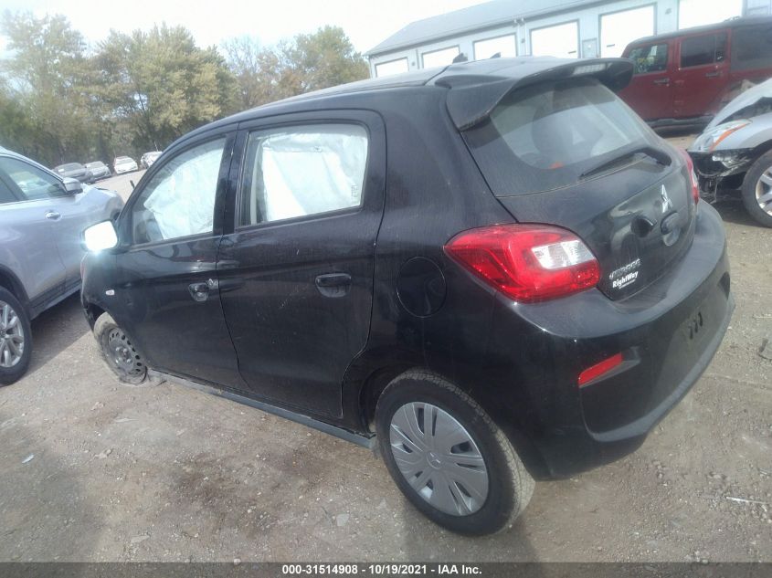 2020 MITSUBISHI MIRAGE ES/SE VIN: ML32A3HJ3LH003617