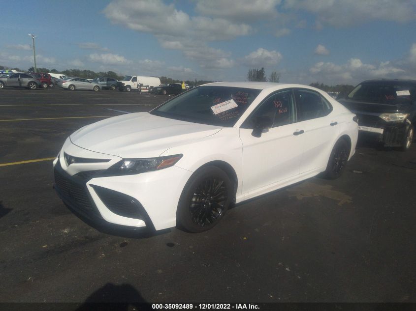 2022 TOYOTA CAMRY SE VIN: 4T1G11AK1NU028452