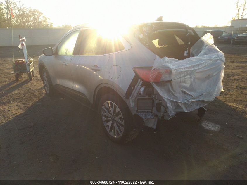 2022 FORD ESCAPE TITANIUM VIN: 1FMCU9J90NUA00045
