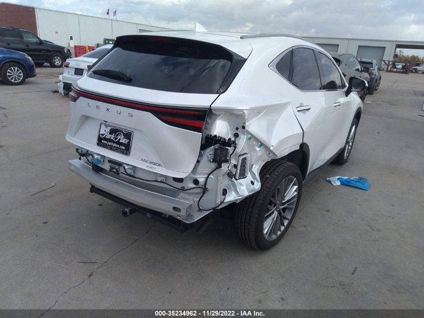 2022 LEXUS NX NX 350H LUXURY VIN: JTJHKCEZ9N5003878