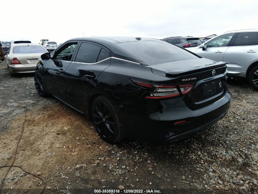 2021 NISSAN MAXIMA SR VIN: 1N4AA6EV1MC504575